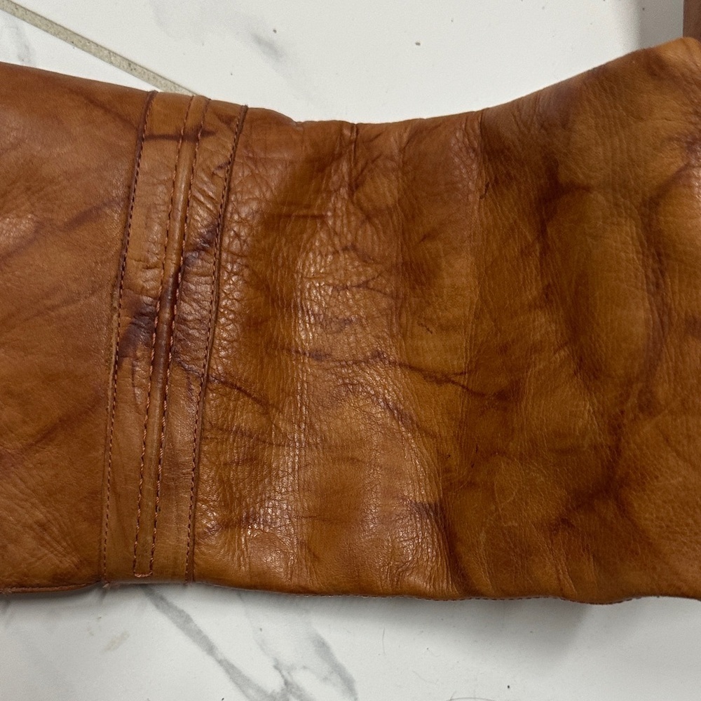 Frye Cream-Tan Leather Boot Interior Label Detail - Picture 4 of 4